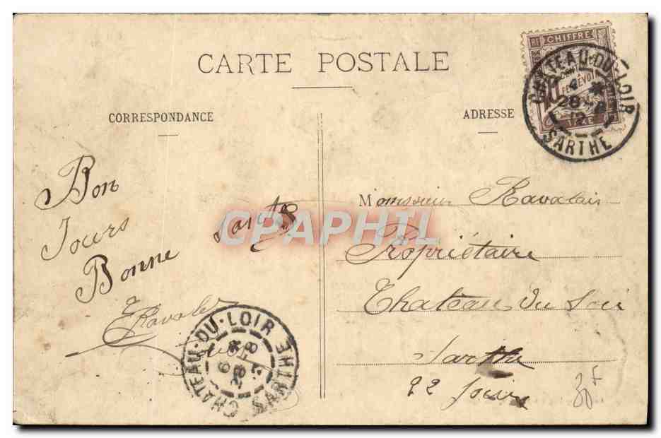 CPA Morieux Les Ponts Neufs La Vallee Du Gouesnant — Verso