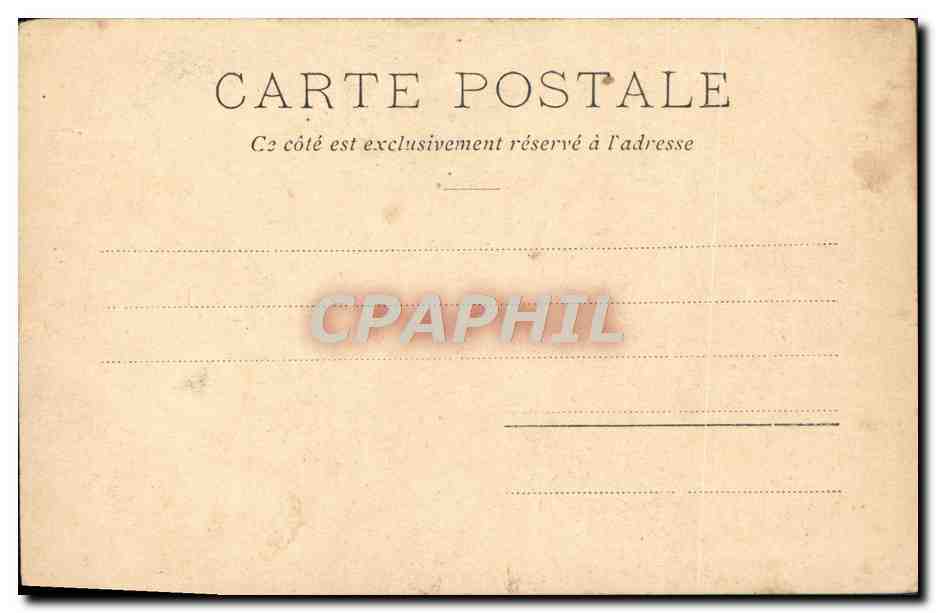 CPA Chocolat Klaus Montanvert et aiguille du Dru  — Verso