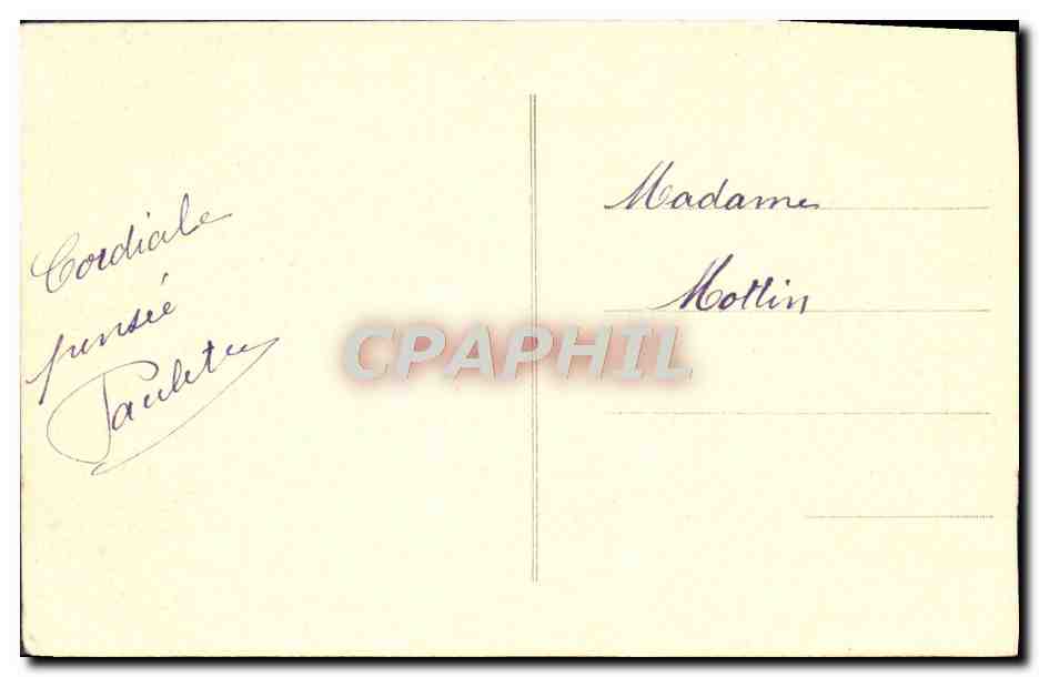 CPA Dieppe Le Casino Et La Plage — Rückseite