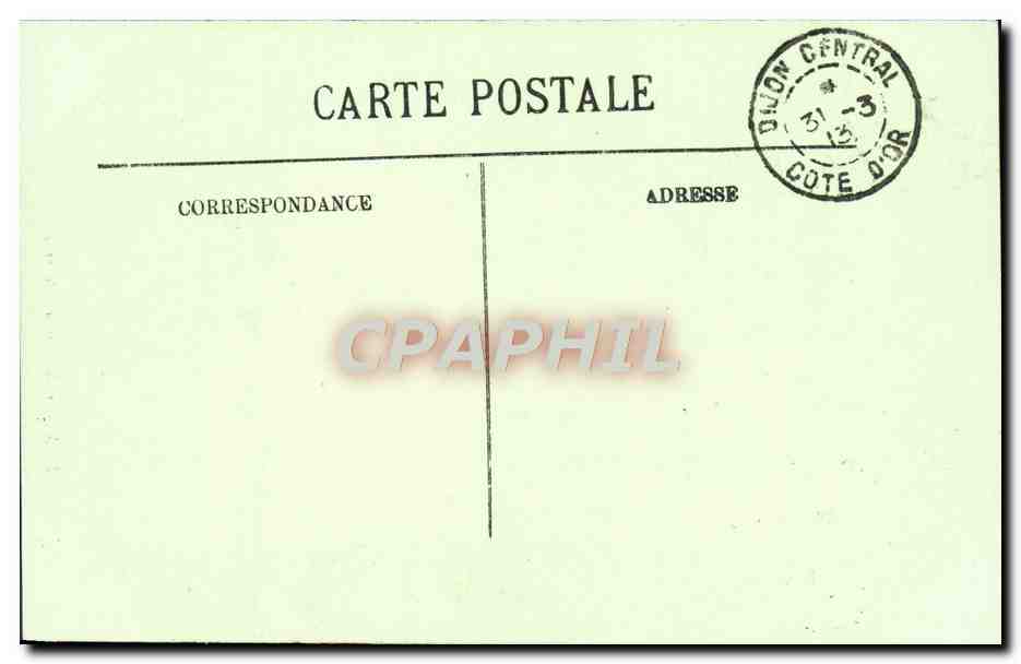 CPA Dijon La Maison Des Ambassadeurs — Rückseite