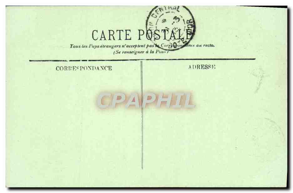 CPA Dijon La Tour De Par Et Le Musee — Rückseite