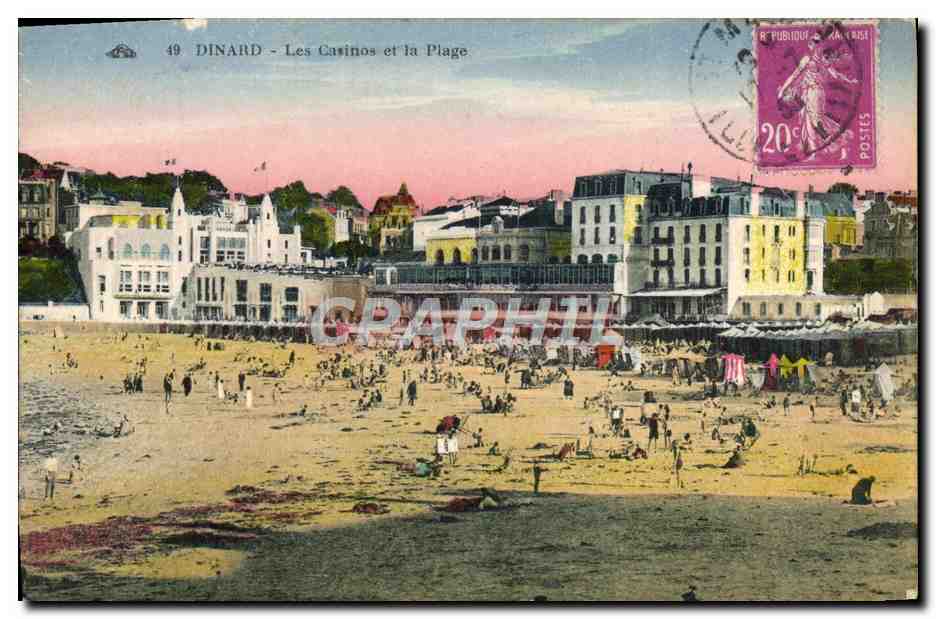 Dinard - Les Casinos et la Plage — Graphiphil, n°49