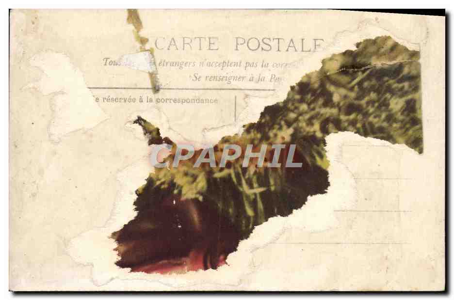 CARTE PHOTO  — Rückseite
