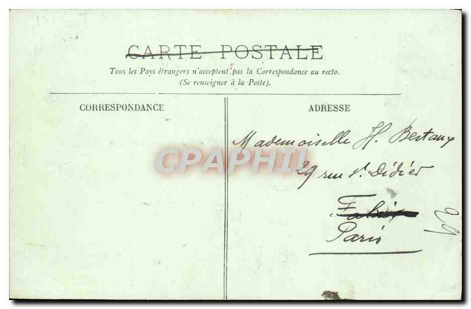 Falaise — El viejo Molino de Noron — C. Jeanne, fot.-edit. - Falaise — Reverso