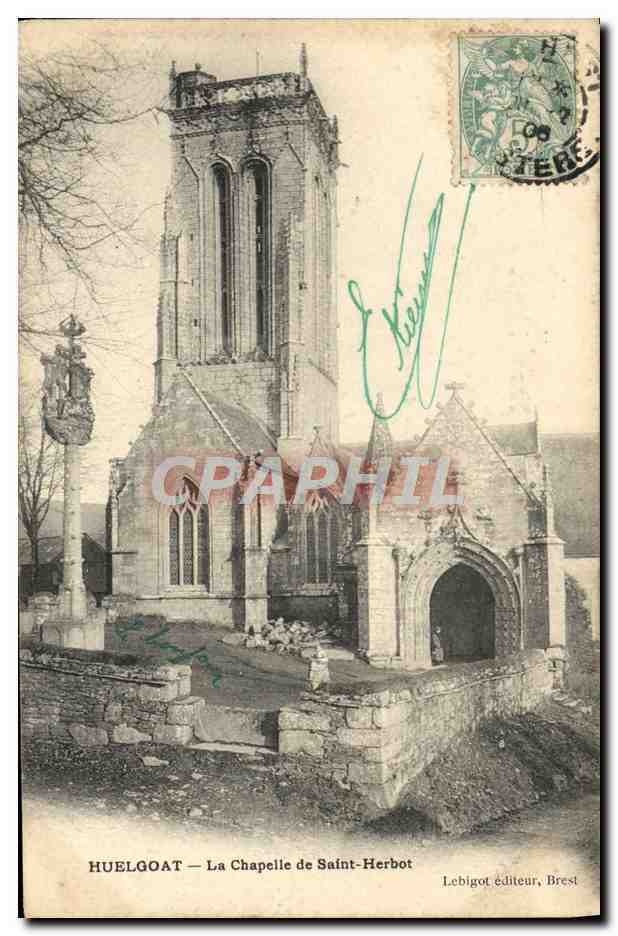 Huelgoat — La Chapelle de Saint-Herbot — Lebigot éditeur, Brest