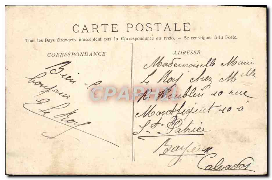 Le "Flibustier" — Torpilleur de haute mer — A. Bougault n°543 — Reverso