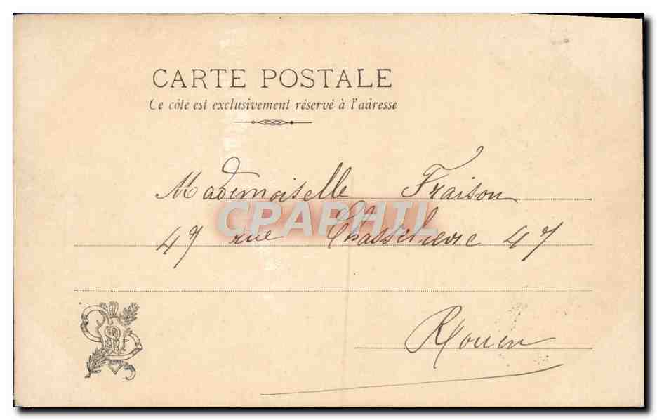 Salon 1903 — J. Cayron — Chant du crépuscule — Rückseite
