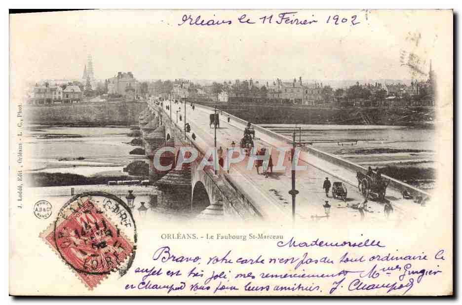 CPA Orleans Le Faubourg St Marceau