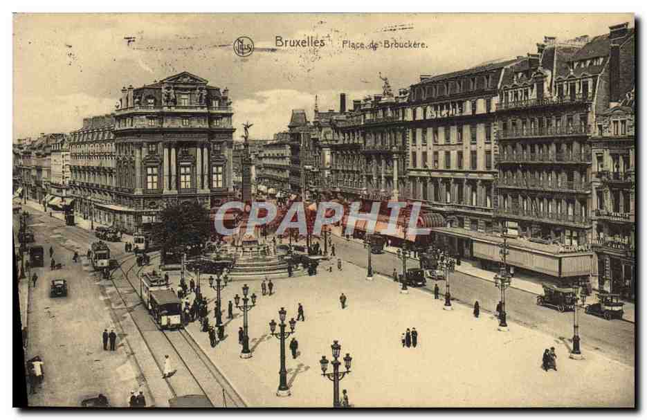 CPA Bruxelles Place De Brouckere
