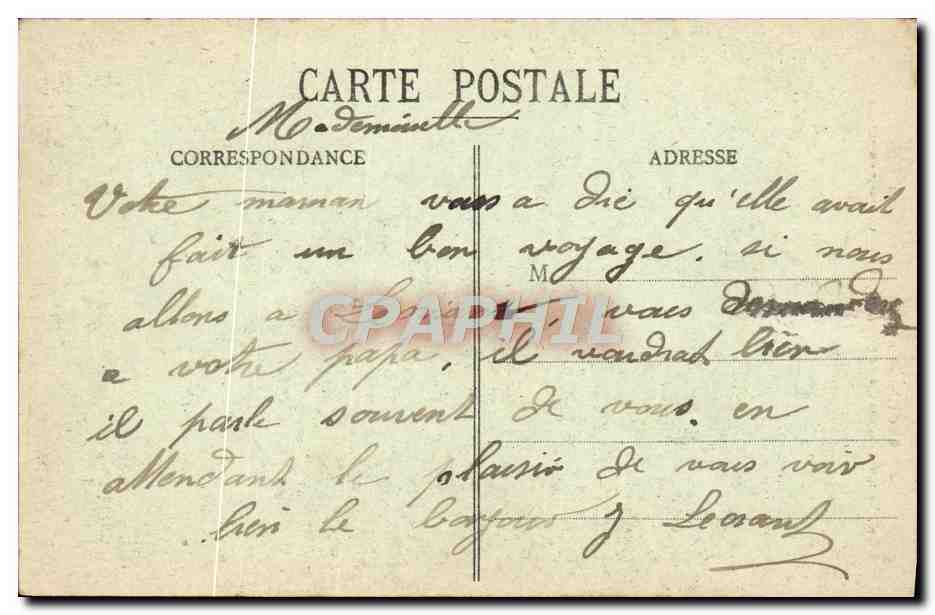 CPA Autour Des Lits Clos Bretagne Folklore  — Verso