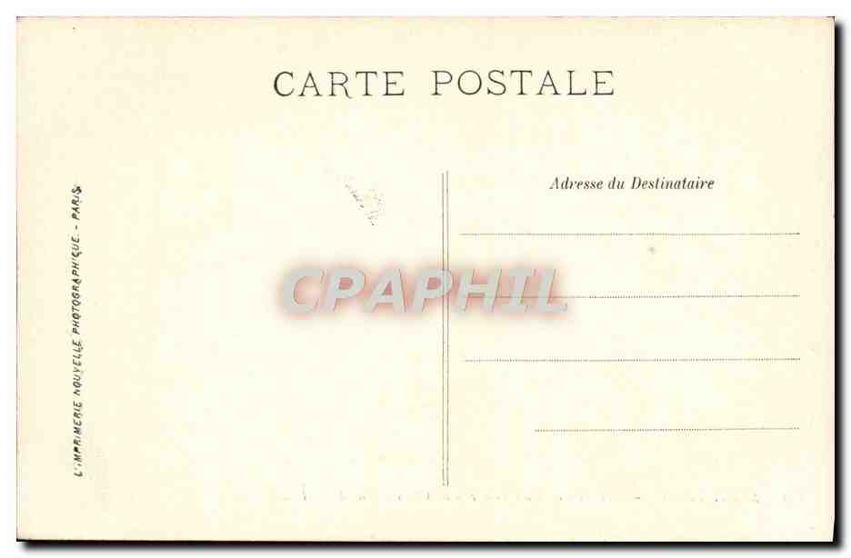 CPA Saint Malo Les Touristes Au Tombeau De Chateaubriand — Verso
