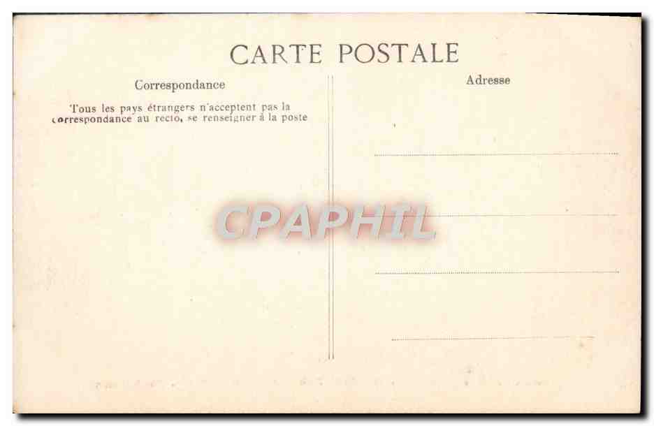CPA Saint Malo Les Regates Bateaux — Rückseite