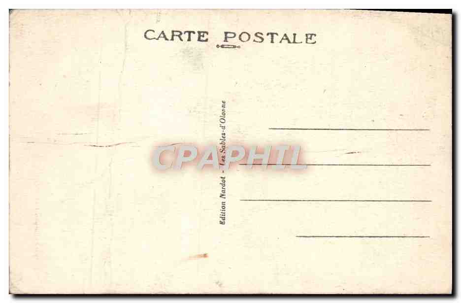 Les Sables-d'Olonne — La Plage et le Remblai — Édition Nardot — Reverso