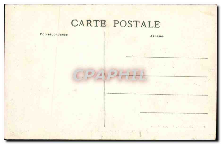 CPA Saumur Vue Prise Du Haut Du Chateau — Rückseite