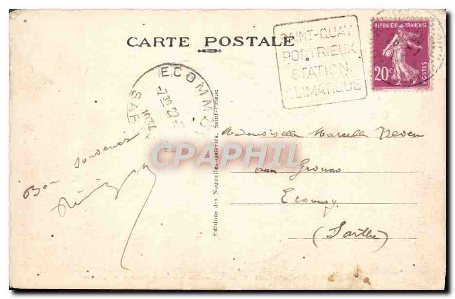 Saint-Quay-Portrieux (C.-du-N.) — Les Falaises de Fonteny et le Celtic — Reverso