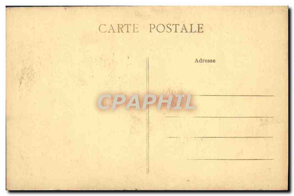 CPA Flamboin Entree Du Chateau — Rückseite
