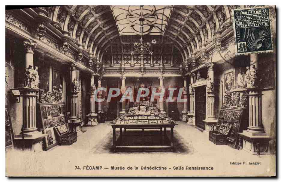CPA Fecamp Musee De La Benedictine Salle Renaissance