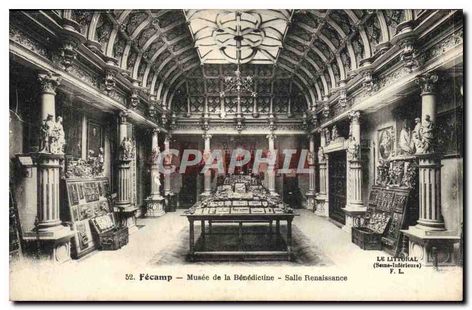 CPA Fecamp Musee De La Benedictine Salle Renaissance