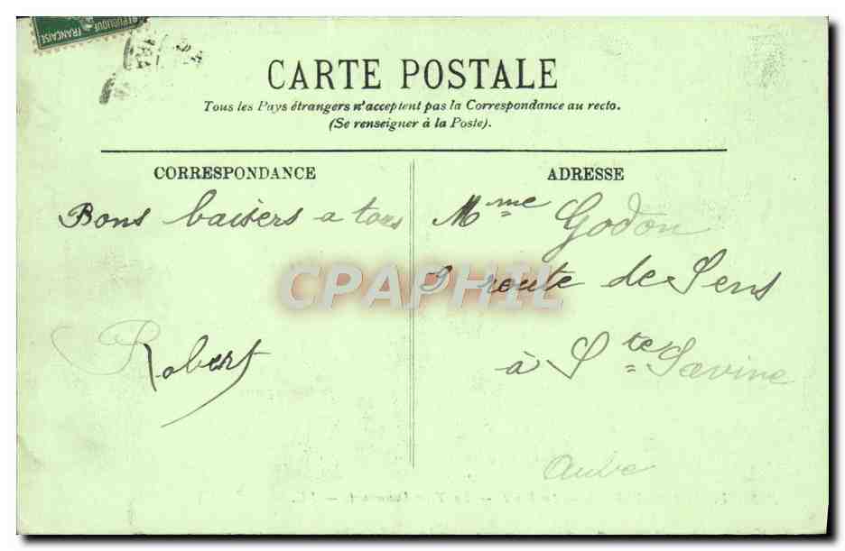 Fontainebleau — La Forêt — La Tour Denecourt — LL. — n° 202 — Verso