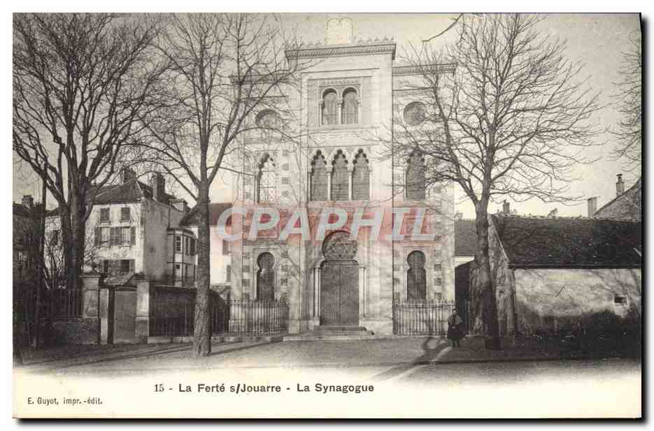 CPA La Ferte Sous Jouarre La Synagogue Juif Judaica