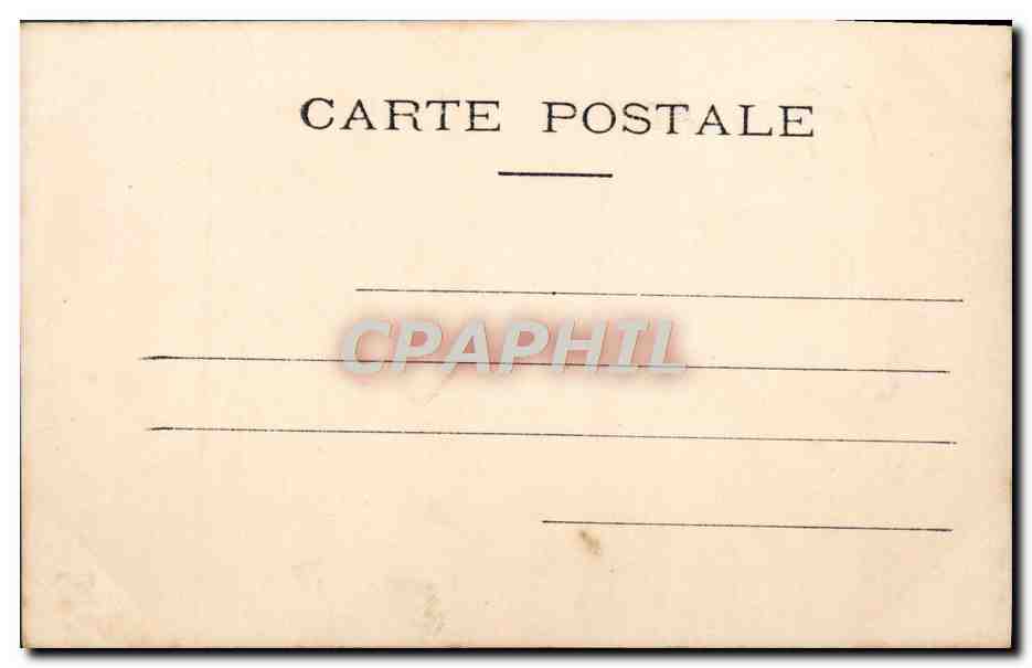 Jeune couple — scène amoureuse — M.F. Paris — Verso