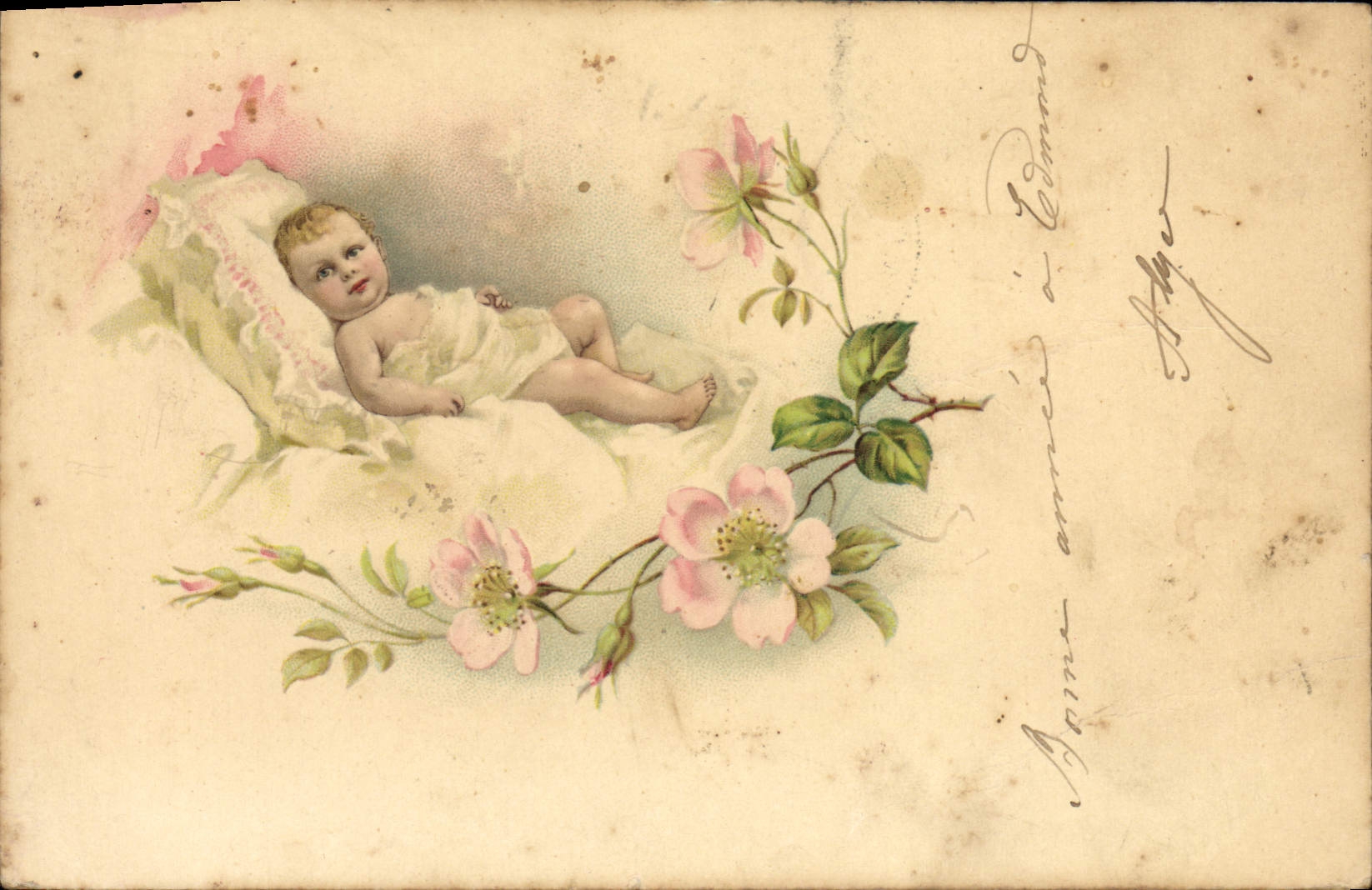 CPA Fantaisie Enfant Bebe