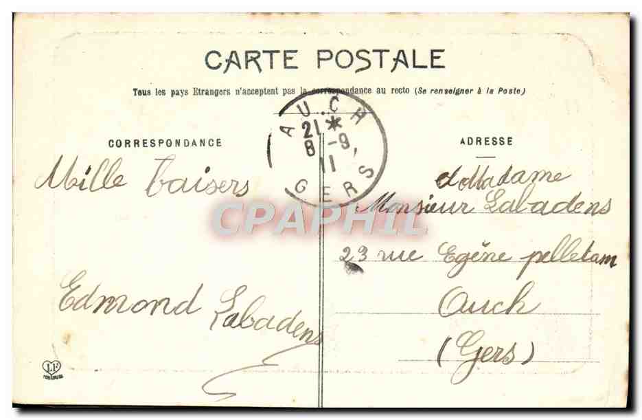 Toulouse - Une Pelouse du Jardin Royal — Phototypie Labouche Frères, Toulouse, n°21 — Reverso