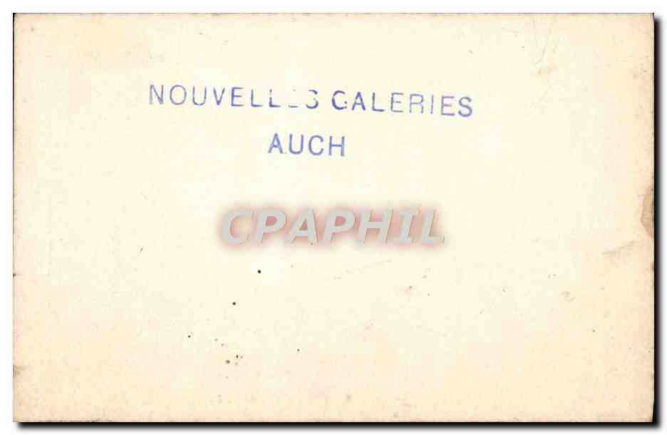 CPA Paris Place De La Republique — Rückseite