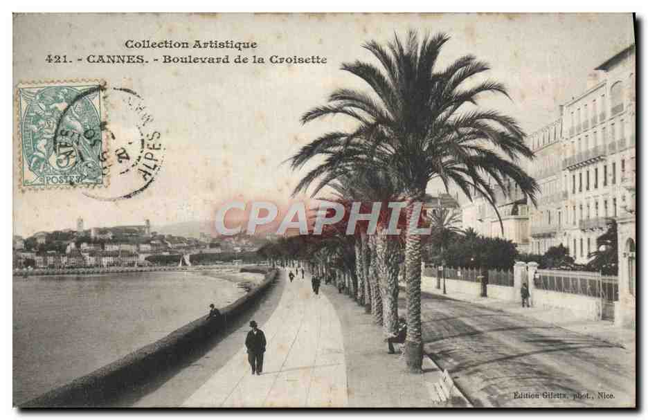CPA Cannes Boulevard De La Croisette