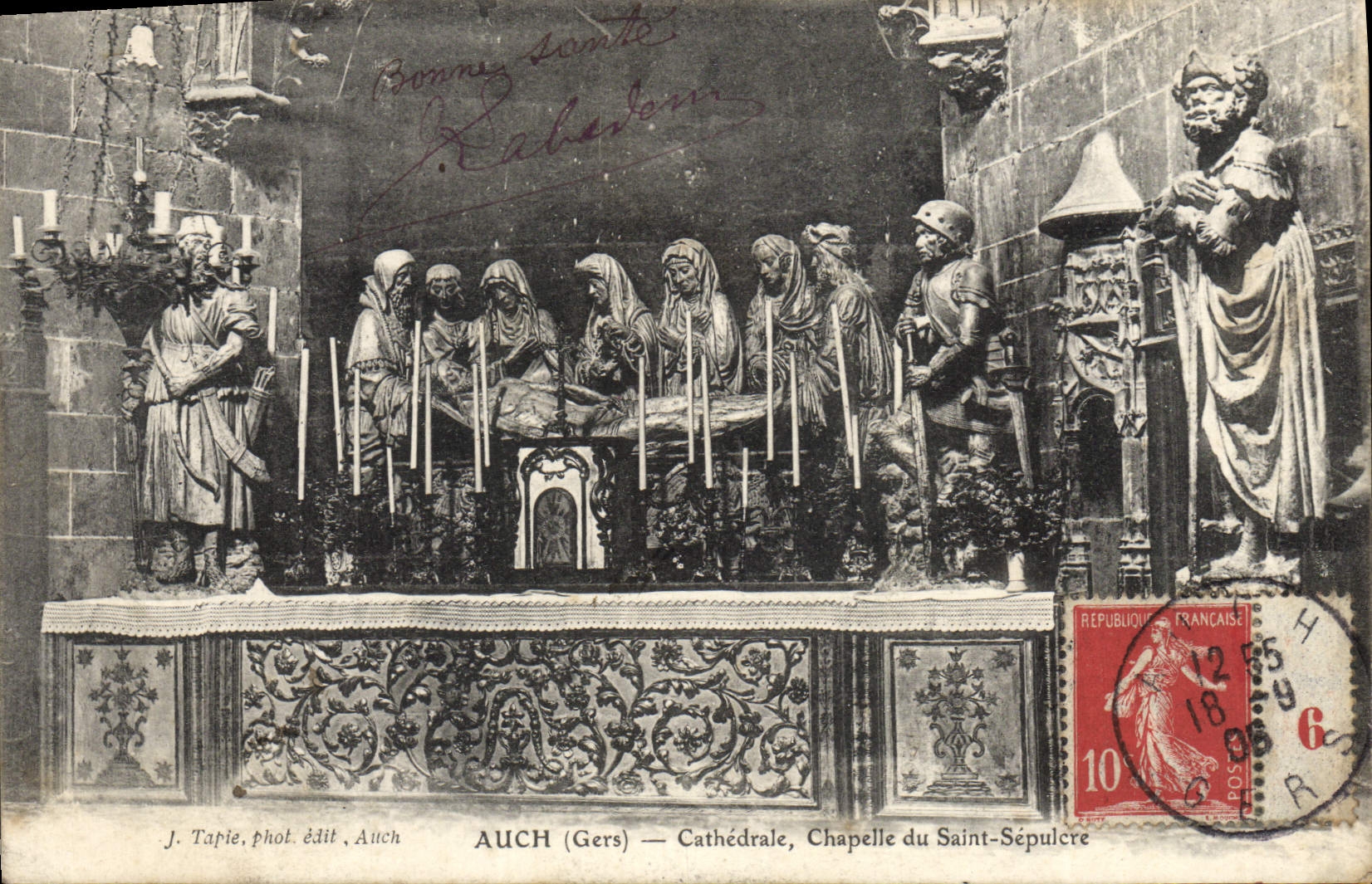 CPA Auch Cathedrale Chapelle Du Saint Sepulcre