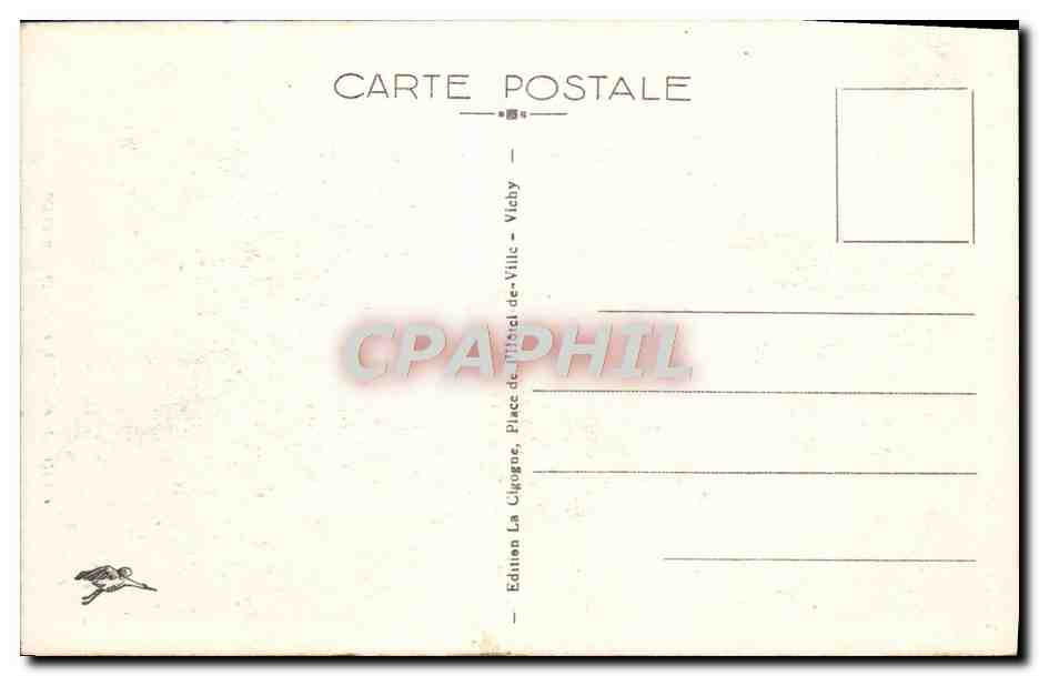 CPA Montbrison La Diana Ancienne Salle Des Etats Du Forez — Back