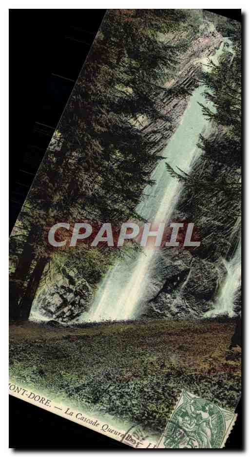 CPA Le Mont Dore La cascade Queureuilh 