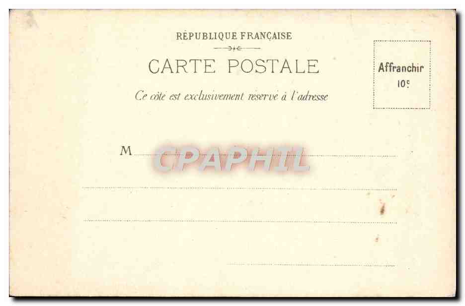 CPA Souvenir De Mers — Verso