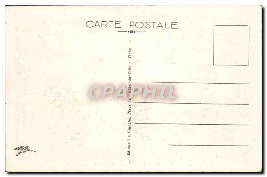 CPA Le Mont Dore La Chaine Du Sancy Et Vallee D'Enfer — Rückseite
