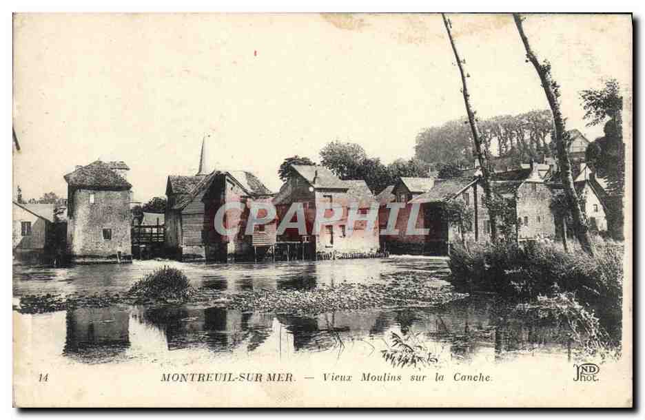 CPA Montreuil Sur Mer Vieux Moulins Sur La Canche