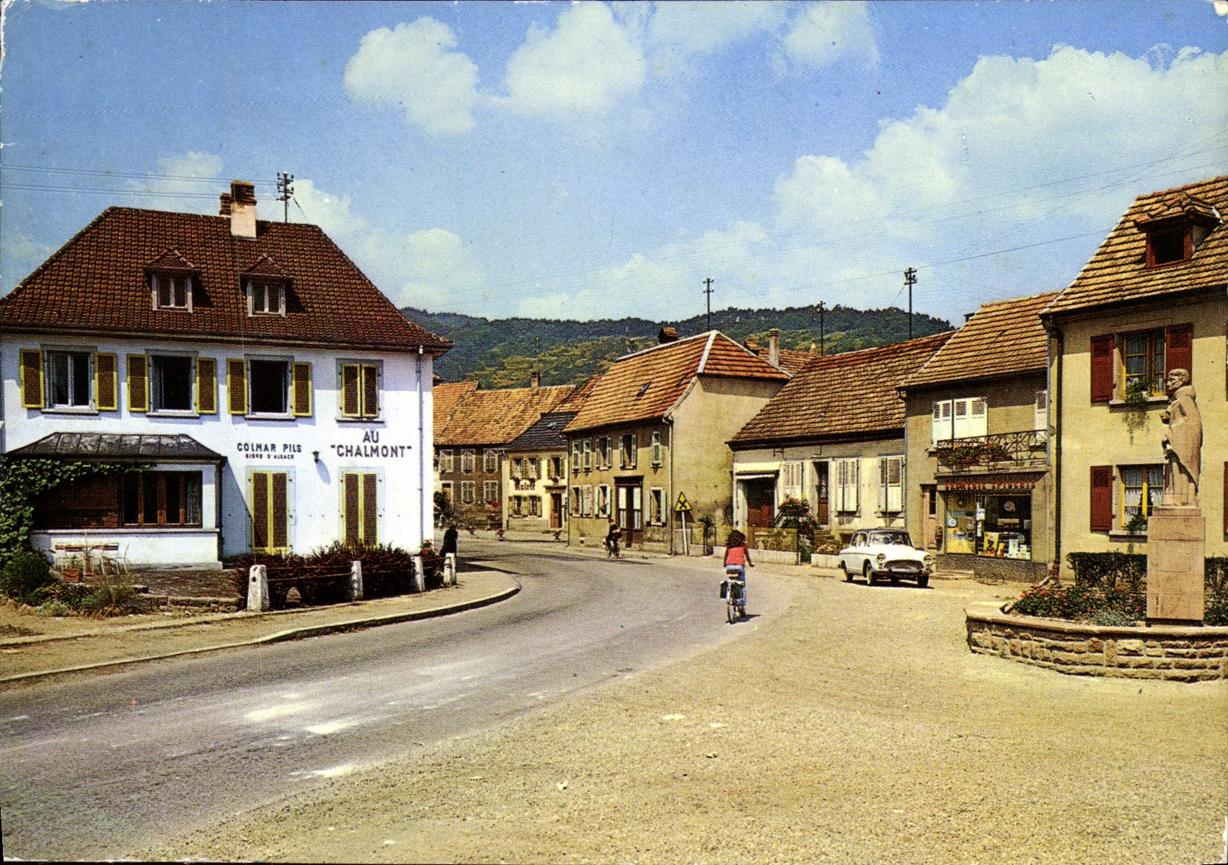 CPM Liepvre La Place Fulrade Et La Mairie