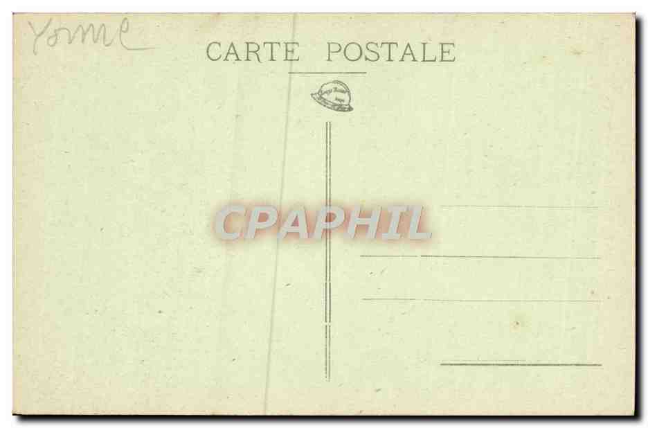 CPA Montreal Ancien Rempart Vestige d'un point d'observation  — Rückseite