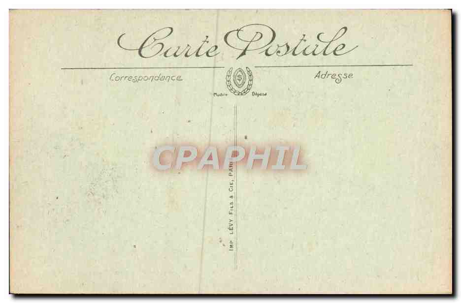 CPA Montreal Le Chateau — Rückseite