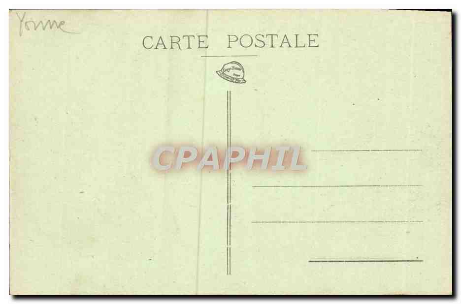 CPA Montreal eglise Construite Par Anseric IV duc de Montreal — Verso