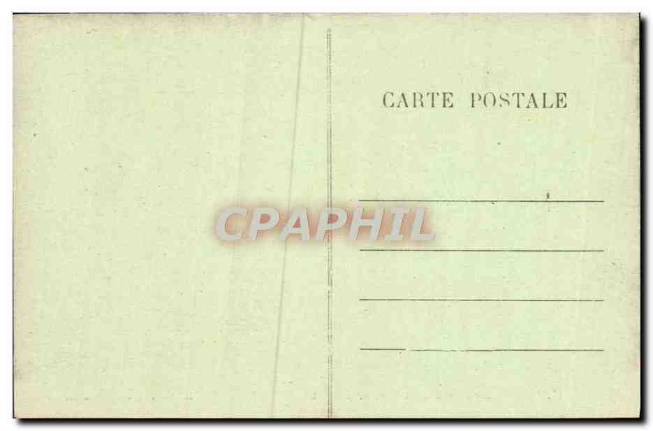 CPA Montreal Les Stalles Cote Droit — Rückseite