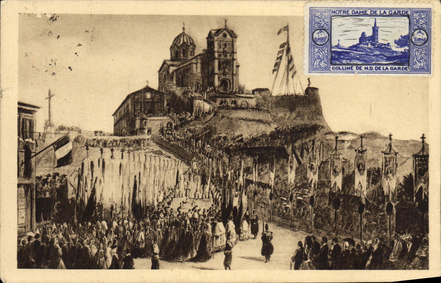 Notre Dame de la Garde — Colline de Notre Dame de la Garde — Édition spéciale de la Basilique