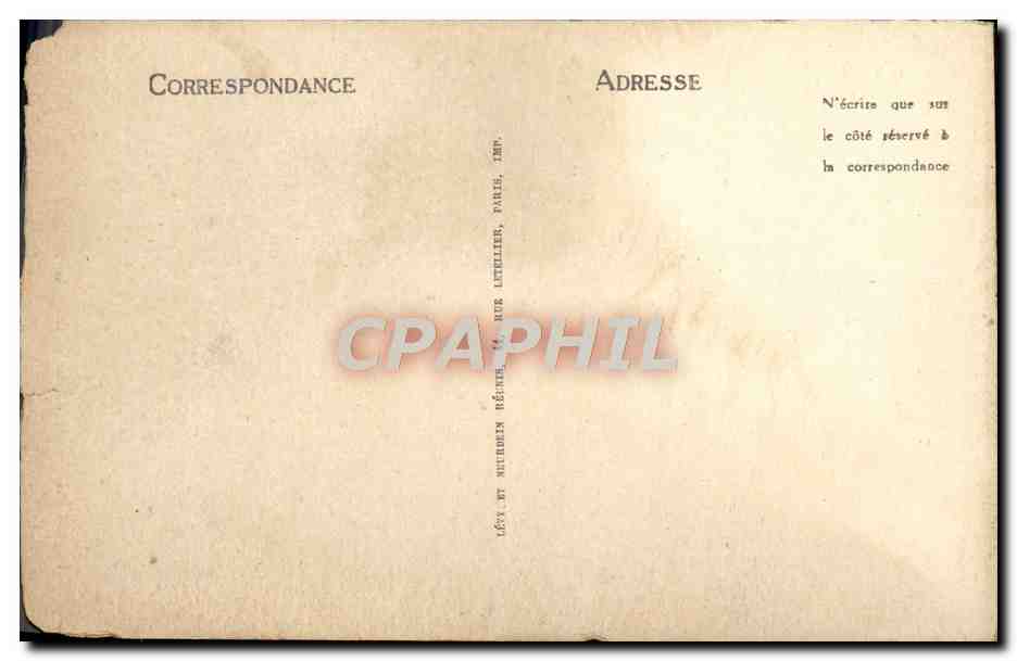 CPA Douai Monsieur Et Madame Gayant Geant — Rückseite