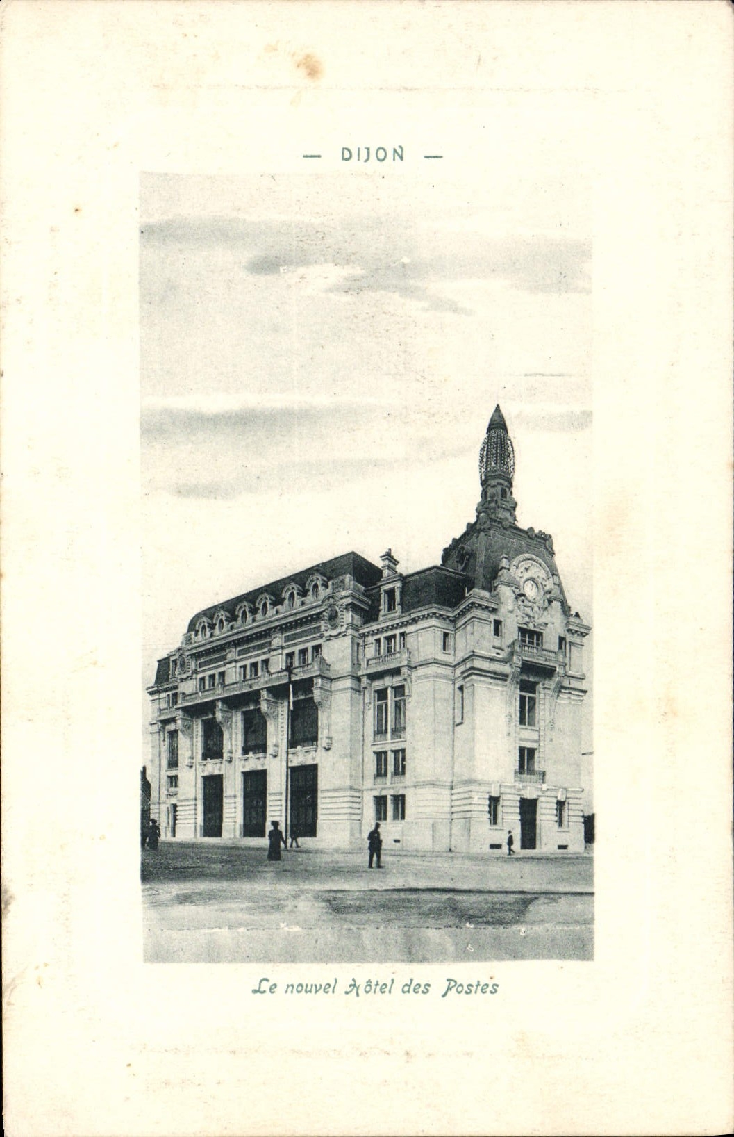CPA Dijon Le Nouvel Hotel Des Postes
