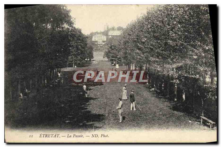 CPA Etretat La Passee