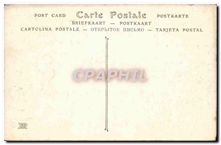 CPA Etretat La Passee — Rückseite