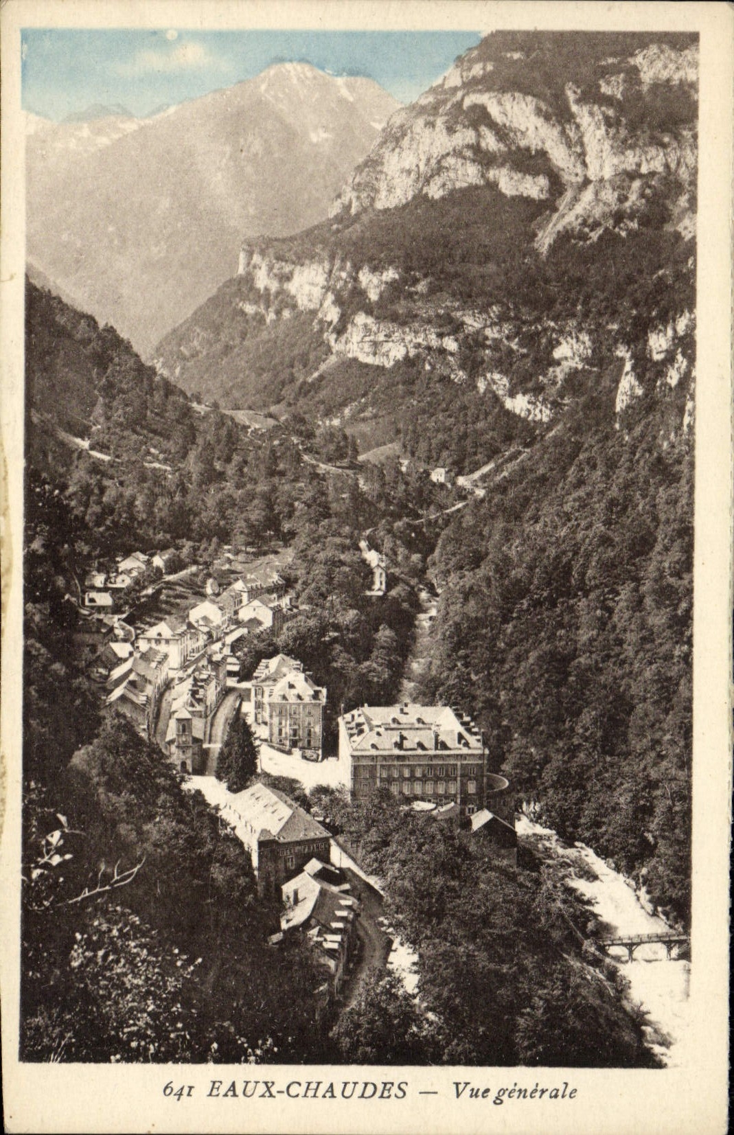 Eaux-Chaudes — Vue générale — série 641