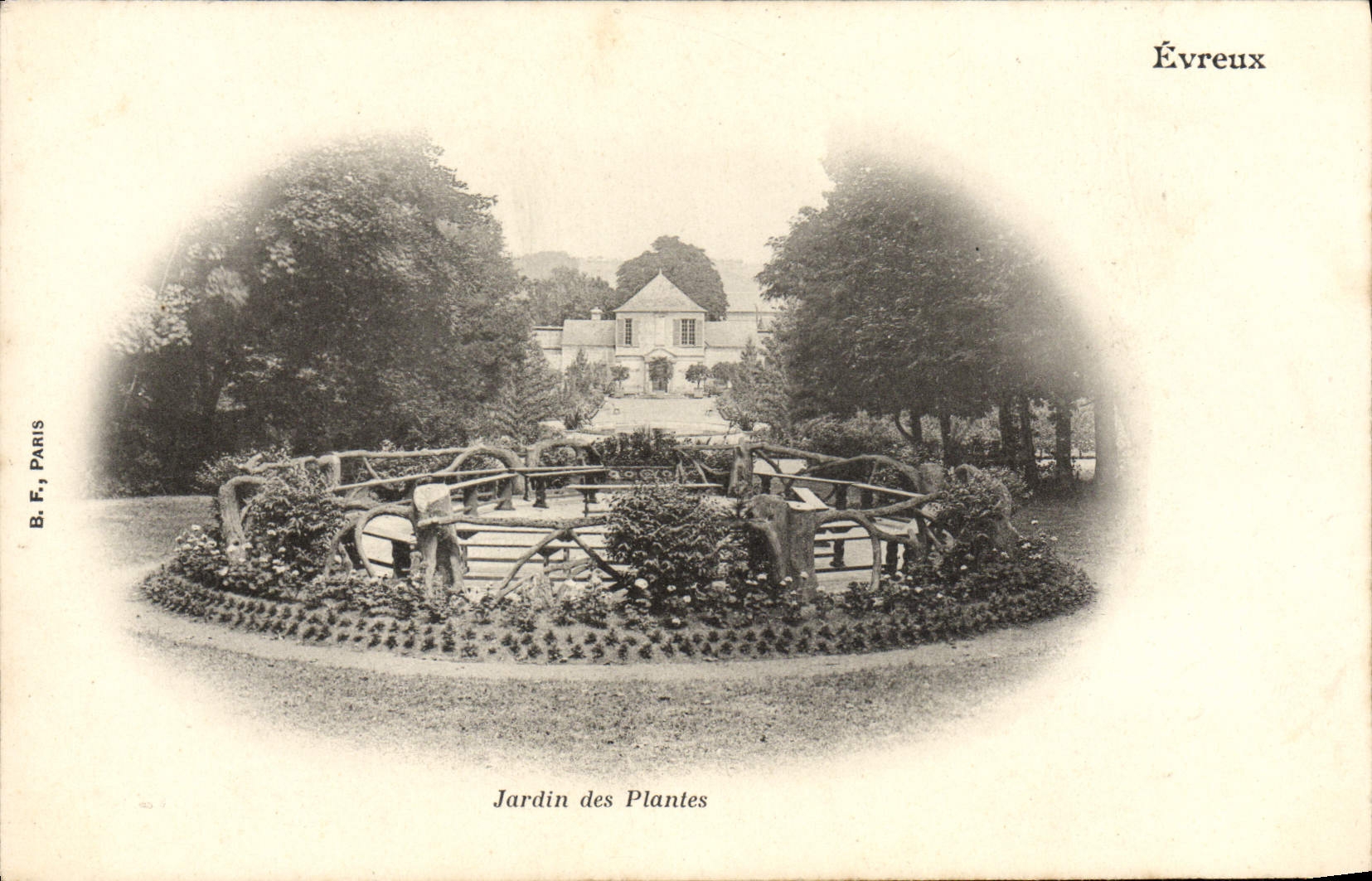 Jardin des Plantes — Évreux — B. F., Paris