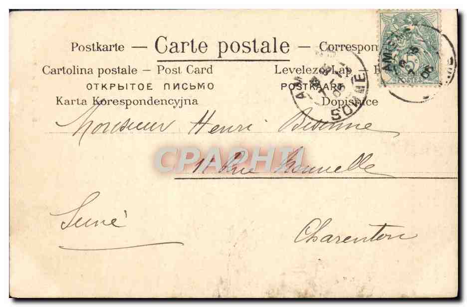 CPA Mais Quel Malheur Le Commandant Militaria  — Verso