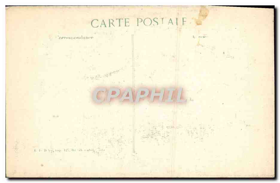 M. Poincaré — Président de la République Française — Cliché Eugène Pirou — Verso