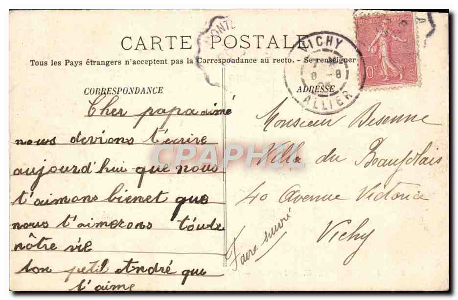 Fontainebleau — La Forêt — Les Gorges de Franchard — LL. — n° 214 — Reverso